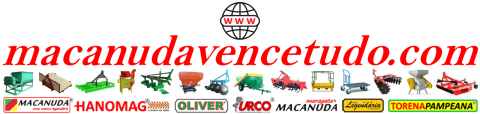 MACANUDA E SUAS MARCAS DE MÁQUINAS EM SANTA VITÓRIA DO PALMAR RS